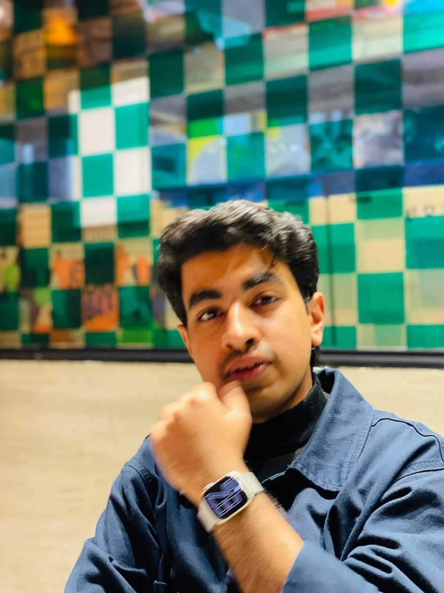 Ahad at his desk