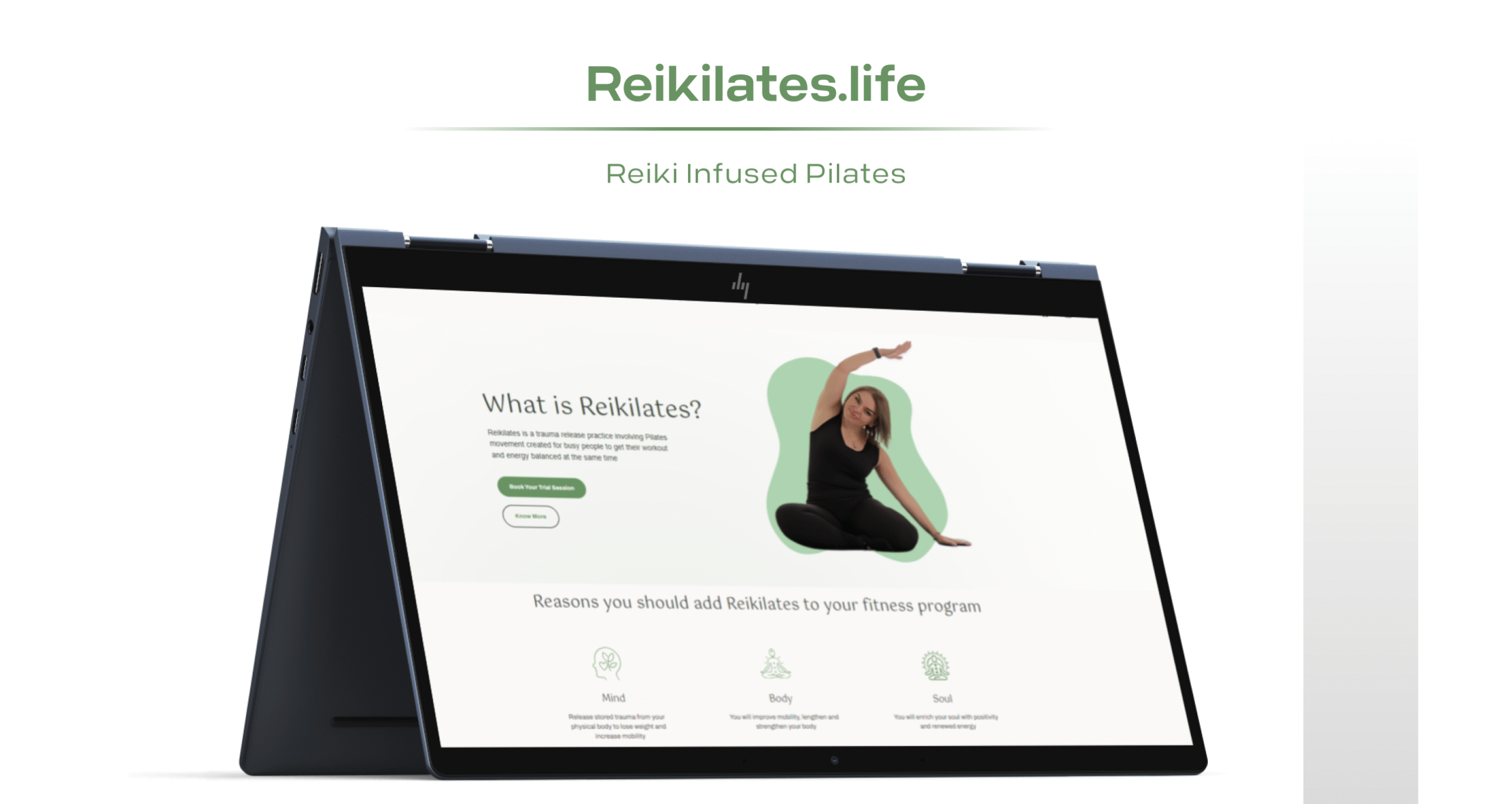 Project preview 1 — marketing website design